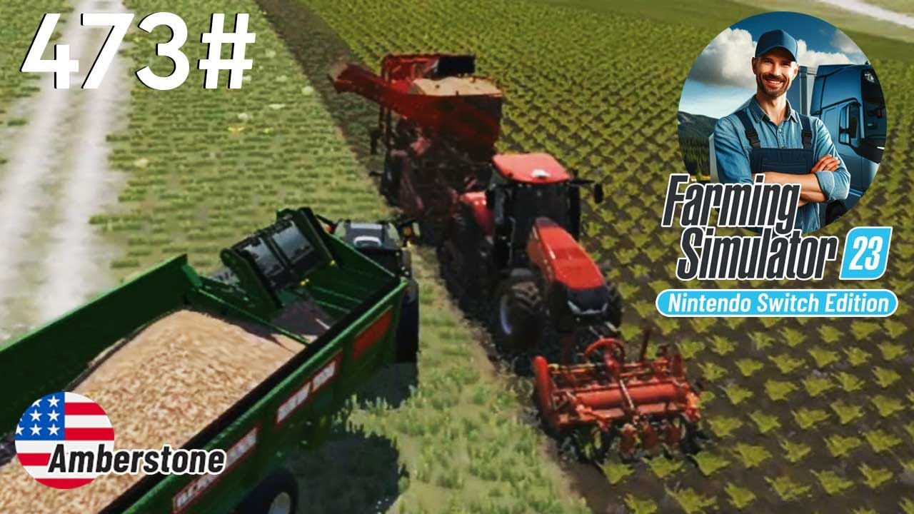 FS 23 - 473. Sugar Beet Harvest, Straw Transport and Feeding Pigs
