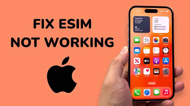 eSIM Not Working On iPhone? Here’s the FIX!