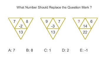 Number Pattern | Can you find what number the question mark is? | Math Logic Puzzles