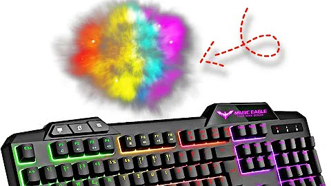 Wie kann man die Farbe von der Tastatur ändern?
