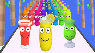 TikTok Gameplay Video 2023 - Satisfying Mobile Game Max Levels: Juice Run, Ball Run 2048 Update