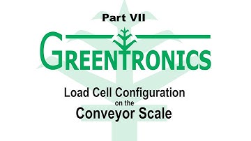 Conveyor Scale Installation Part 7: Load Cell Configuration