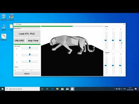 STL Viewer built using VB.Net (Source Code)