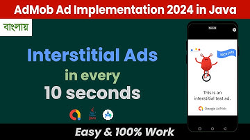 Show Interstitial Ads in Every X Seconds | Android Studio JAVA | Repeat Interstitial Ads in android