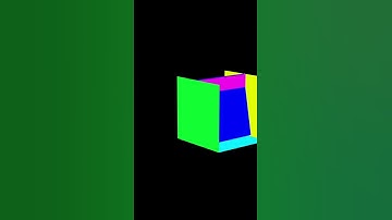 Use many solid layer and create a 3D cube#adobephotoshop #adobeaftereffects