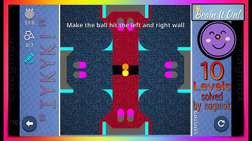 Brain It On! 10 Community Levels "IYKYK!" solved by nagmok