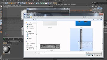 Iron Man 2 texturin titles in Cinema 4D HD