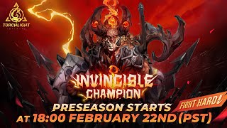 [Invincible Champion] Preseason will officially start on February 22nd!