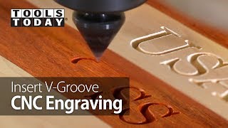 V-Groove Router Bit CNC Engraving Woodworking Cutter Tool 8x15mm 