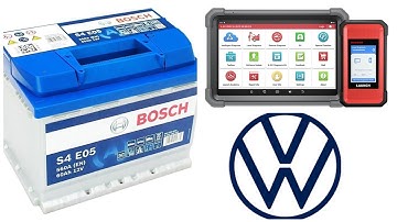 TUTORIAL HOW TO MATCHING BATTERY VAG VOLKSWAGEN AUDI SKODA SEAT LAUNCH X431 PRO3S+ ELITE SMARTLINK