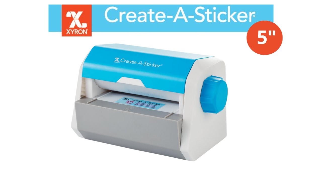 Xyron Create-A-Sticker, Mini, 2.5” Sticker and Label Maker Machine