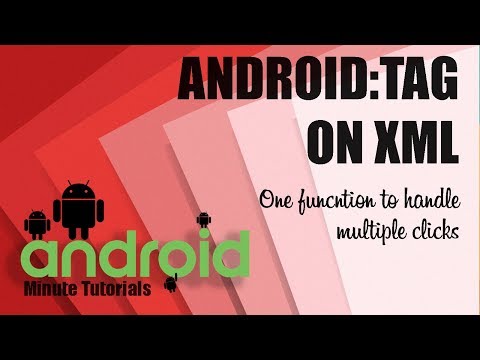 Android Studio - android:tag on XML!