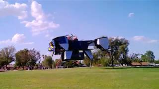ADNS3080 Optical Flow with Arduoino  - Thrust vectoring Tricopter - MonoPhan