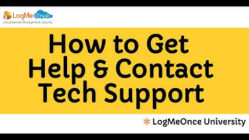 LogMeOnce Password Manager V6.0 : How to Get Help & Contact Tech Support