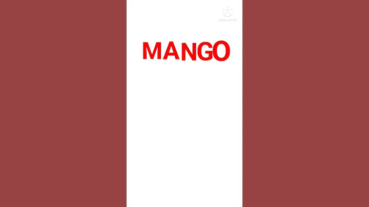 Mango spelling for kids || Mango ki spelling #shorts #english
