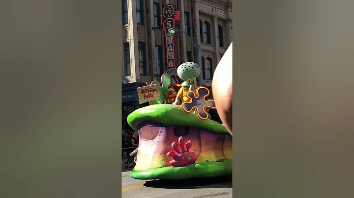 FAIL: making squidward dab | Universal Orlando