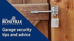City of Roseville, CA - Home Security Tips and Advice