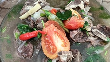 Sup Tulang  cepat dan Mudah dimasak