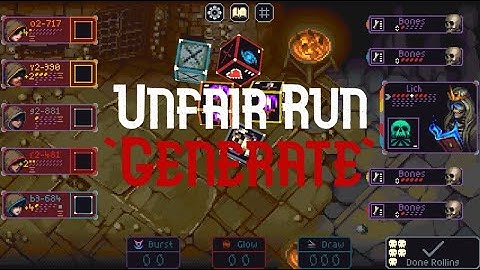 Slice & Dice - Generate, Unfair Difficulty