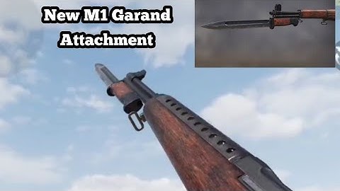 CODM - New M1 Garand Bayonet Attachment Gameplay in COD Mobile | Call of Duty Mobile S7 new Update