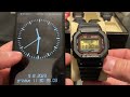 amazing precision casio g shock square DW5040p