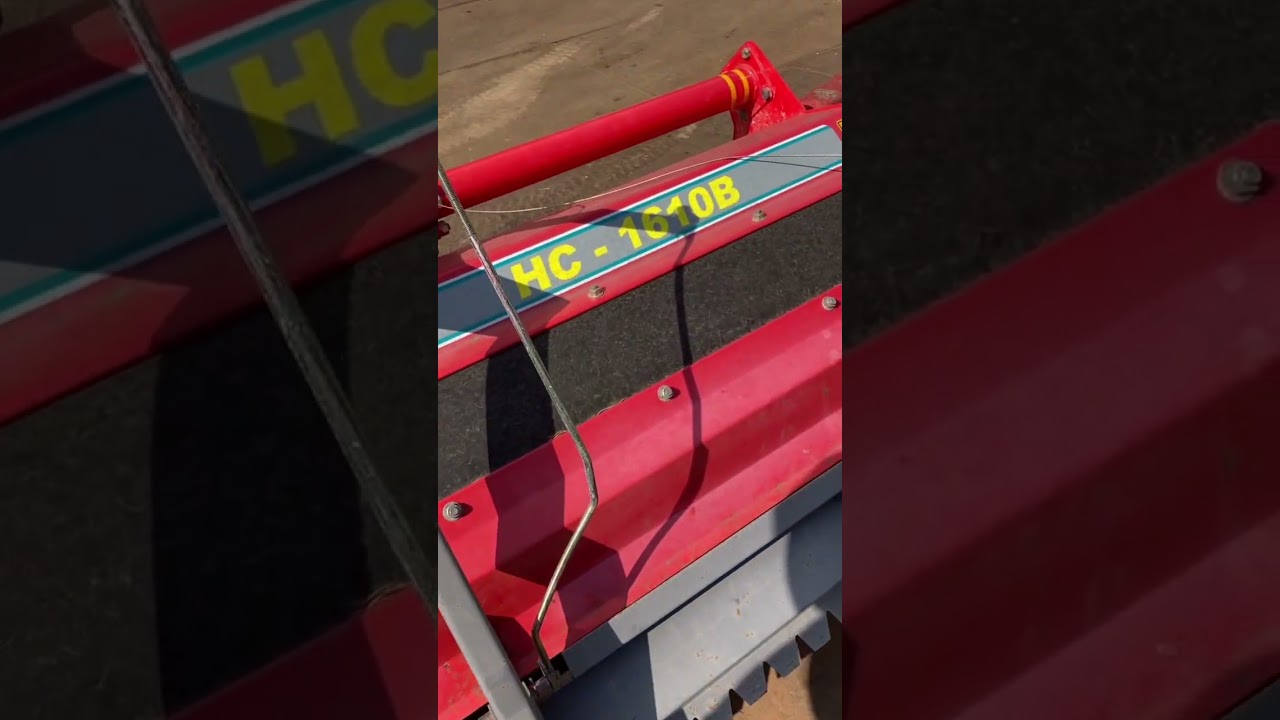 二プロ HC-1610 土壌耕作機状態様子 - YouTube