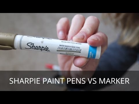 Wideo: Czy markery olejowe Sharpie są wodoodporne?