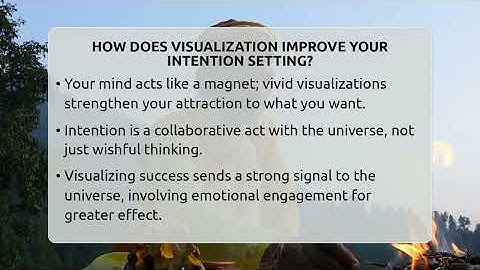 How Does Visualization Improve Your Intention Setting? - Spiritual Universe Unlocked