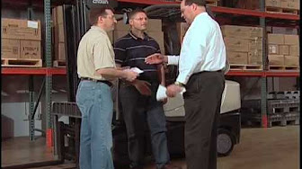 Crown Forklift Training - YouTube