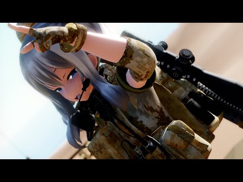 【MMD艦これ】鹿島（デザート装備）でシャンティ