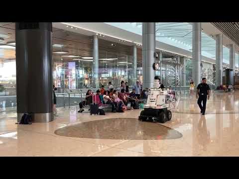 SPF robot in operation at Changi Terminal 4