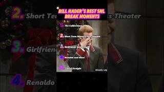 Bill Hader’s Funniest SNL Breaking Character Moments #snl #celebrity #funny #shorts