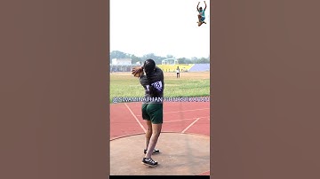 Discus  🔨 throw Bharathidasan University  #Shorts