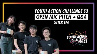 Youth Action Challenge S3E39: Pitch/Q&A; Stick' Em screenshot 4