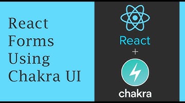 Basic Form in React Using Chakra UI - React Tutorial - in Tamil