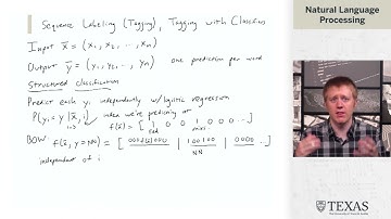 Sequence Labeling (Natural Language Processing at UT Austin)