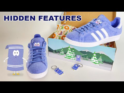 I LOVE the Adidas Campus 80s x South Park Towelies! - Full Review