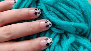 Cute Little Panda Nail Art/ Easy Panda Nail art