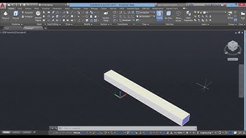 26-How to Use Extrude Faces Command in AutoCad 2014/15/16/17/18