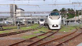 E657系 特急ひたち6号 出庫💨 K1編成 651系オマージュカラー⬜🟩 @いわき駅