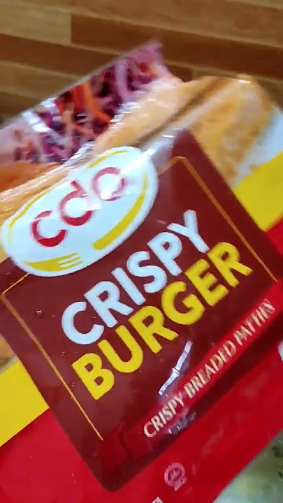 CDO Crispy Burger tayo at nag crave ang aking mga babies #burger #fypシ #kitchenforall