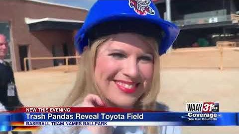 Toyota Field home of the Rocket City Trash Pandas