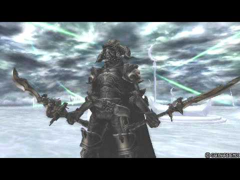 Dissidia Final Fantasy Gabranth vs Cloud