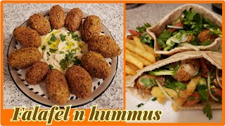 How to make delicious Falafel / Original taste hummus recipe / Falafel pockets.