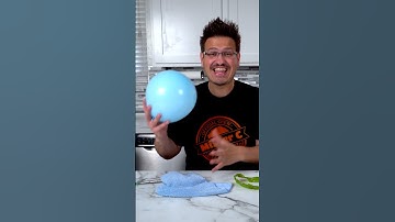🤯 Static Electricity Science Trick! #STEM # #science