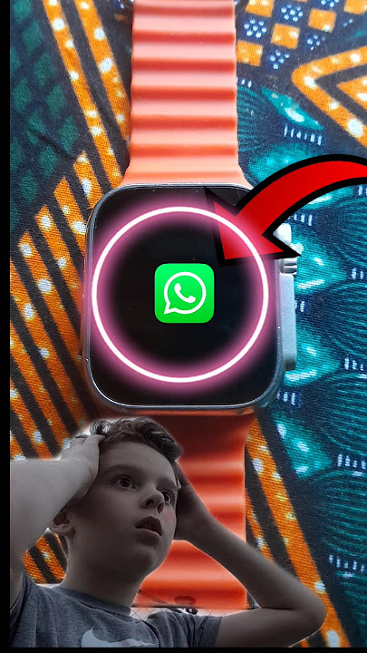 Ultra 2 me WhatsApp kaise chalaye 😱 /  how to  use whatsapp ultra 2 smartwatch #viral #teach #watch