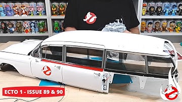 Build the Ghostbusters Ecto-1 - Issue 89 & 90 - Install The LH Rear Window & Frame (Speed Build)