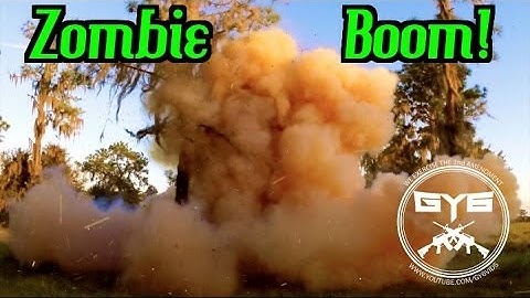 ZOMBIEExplosion! 40lb ExplodingTarget
