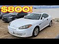 I won a 2008 Hyundai Tiburon from IAA for $800!! *BIG ISSUES They Damaged it!!*