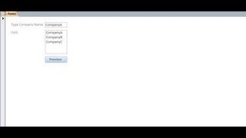 Microsoft Access 2007 2017 2017 pt 7 (Parameter query with Form; Macro vesves Append/Update/Del